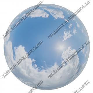 HDRi Skydome of Clouded Sky 12K